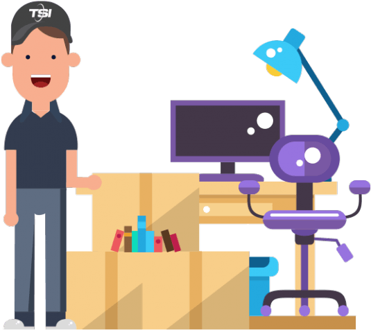 Furniture Clipart Furniture Movers - Shipping Department Clipart (800x577)