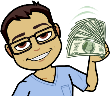 About Frozen In Time Cryospa - Bitmoji Money (398x398)