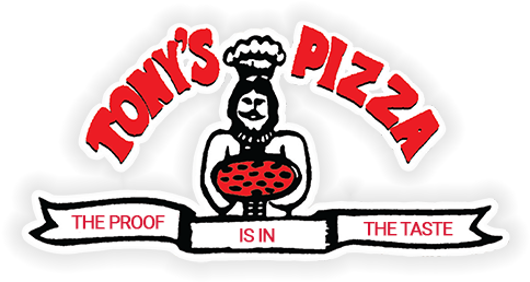 Tony's Pizza Logo - Tony's Pizza Logo (558x260)