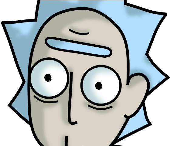 Rick And Morty Clipart Drool Face - Rick Sanchez Drool Art (640x480)