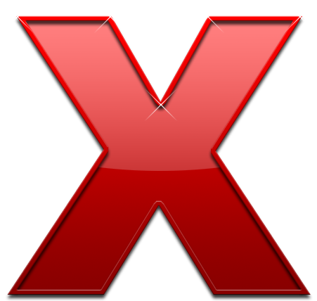 De X Em Png (500x500)