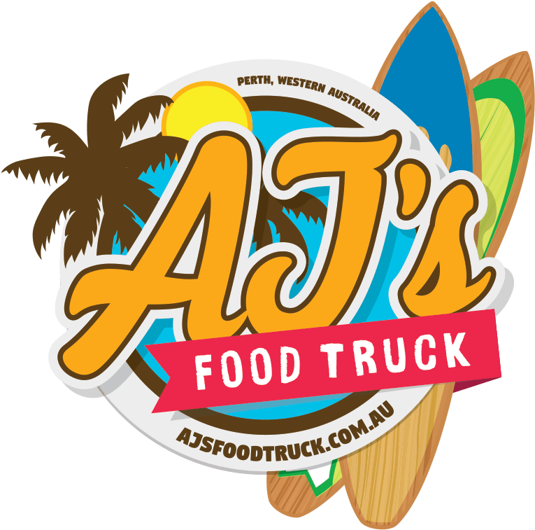 Final Ajs Food Truck Logo Design - Aj Food Logo (779x820)