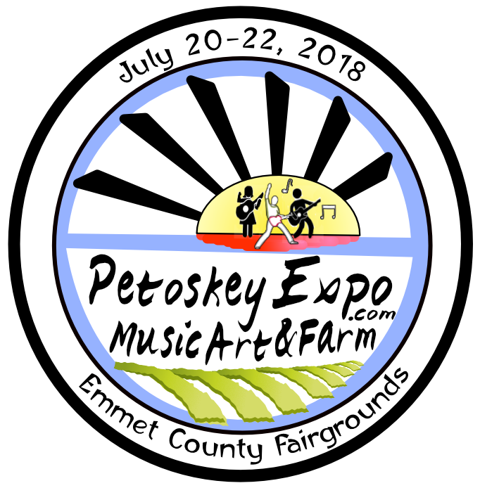 The Petoskey Music Art & Farm Expo Was Held At The - Circle (682x694)