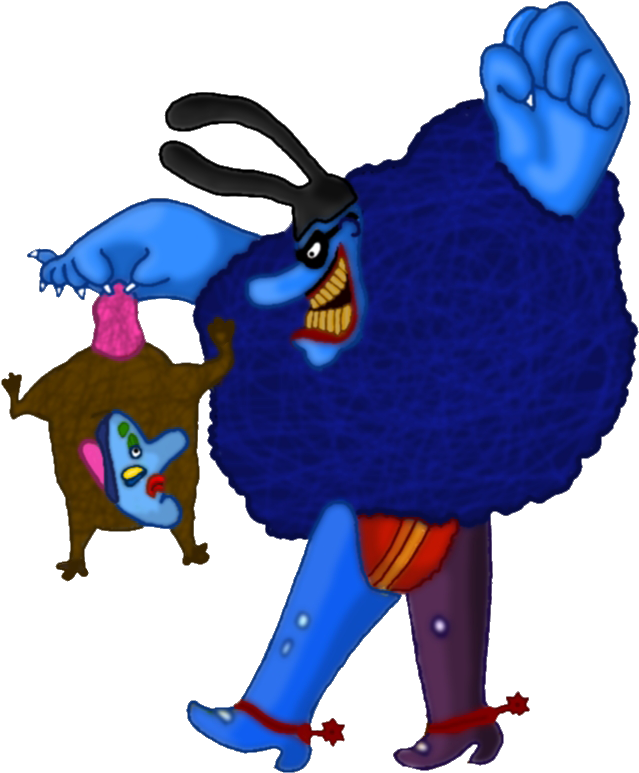 Ssrêñ† Lå Ssêê 🔮 - Big Blue Meanie (759x861)