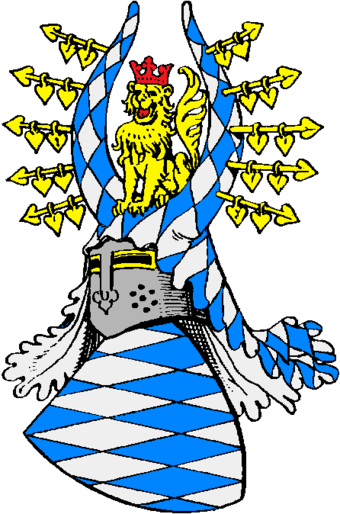Coat Of Arms - Grafen Von Bogen Wappen (340x514)