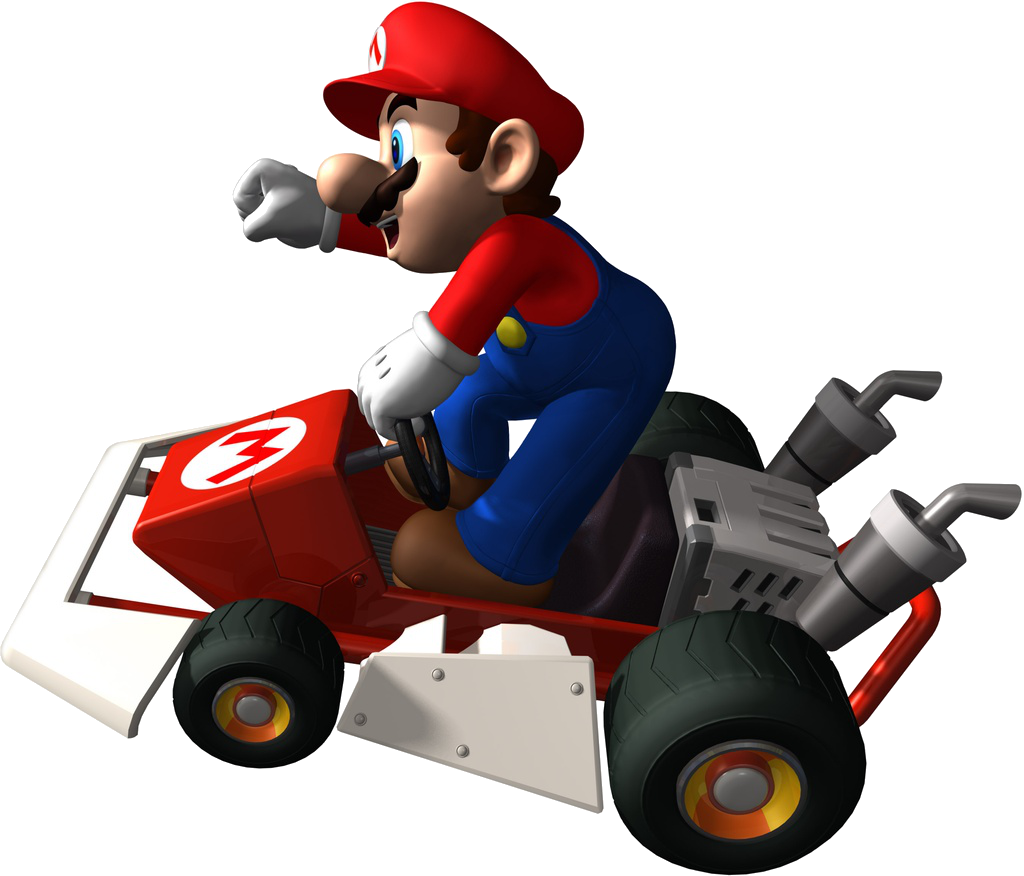 Nintendo Clipart Mario Cart - Mario Kart Ds (1024x876)