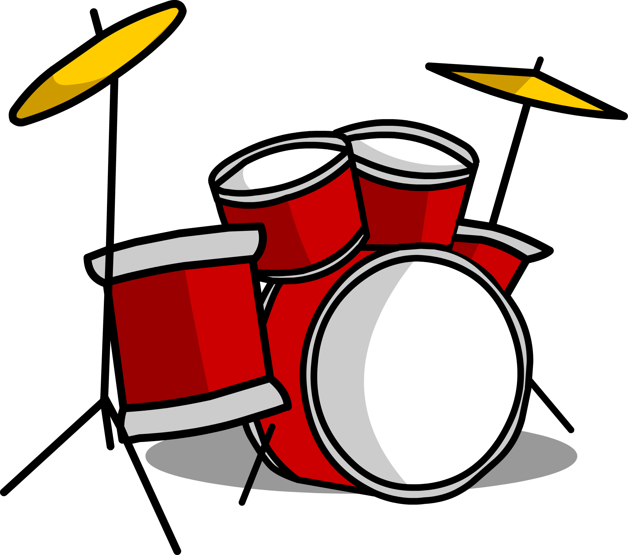 Drums Png - Drums Red Hd Png (2001x1769)