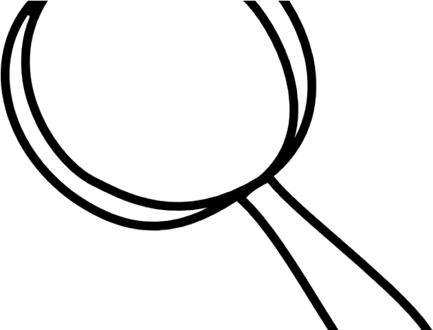 Lens Clipart Glass Material - Line Art (640x480)