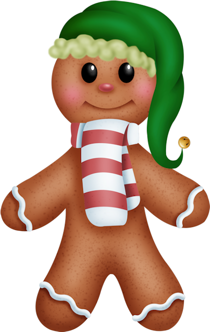 Gateaux,tubes,noel Christmas Clipart, Tube, Clip Art, - Cartoon (485x725)