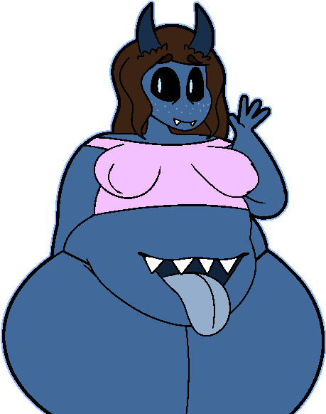 I Made A Persona He's A Demon - Cartoon (475x588)