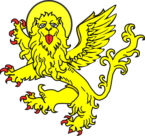 This Image Rendered As Png In Other Widths - Lion Of Saint Mark Clipart (500x468)