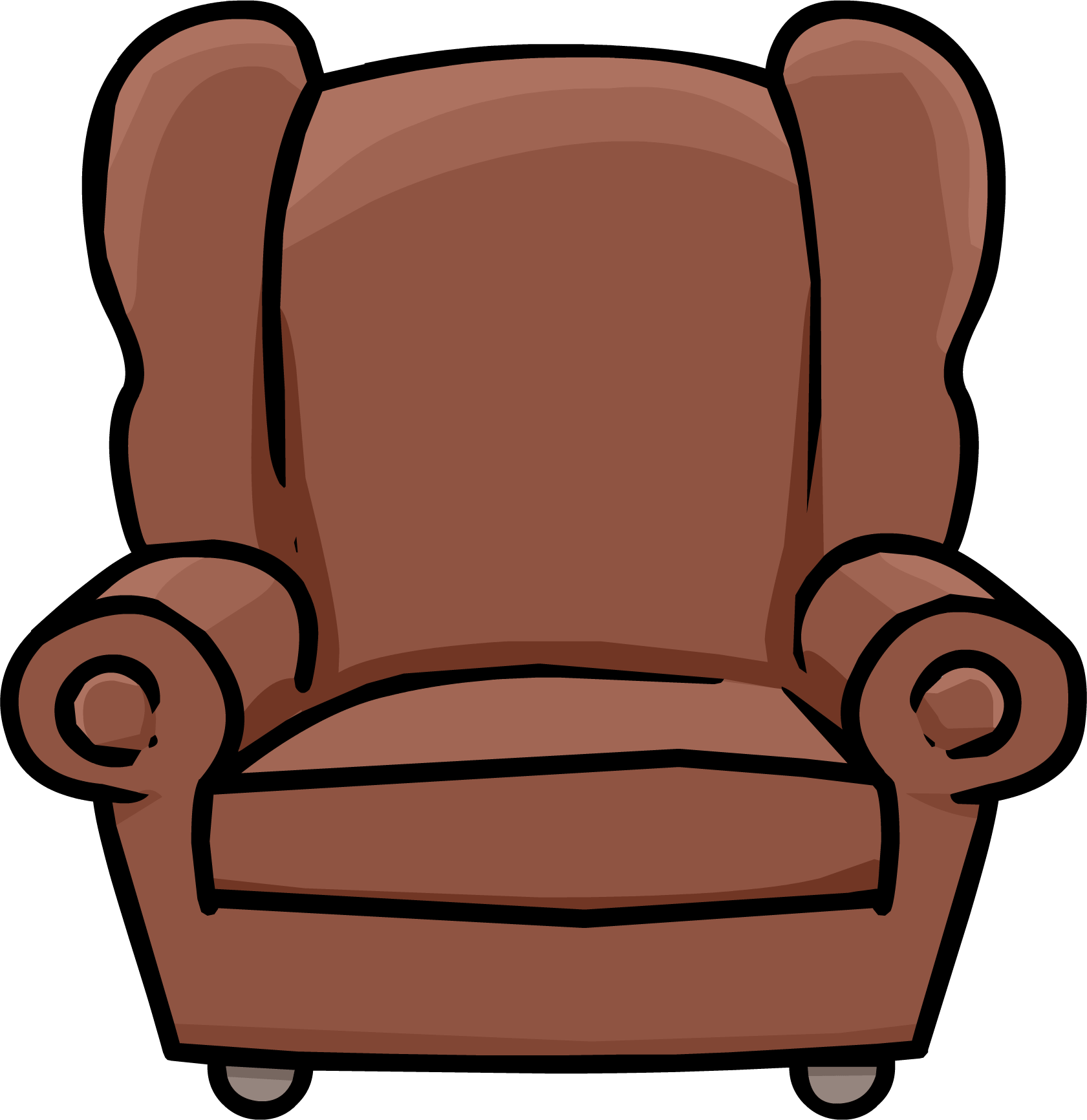 Club Penguin Chair - Club Penguin Chair (1681x1732)