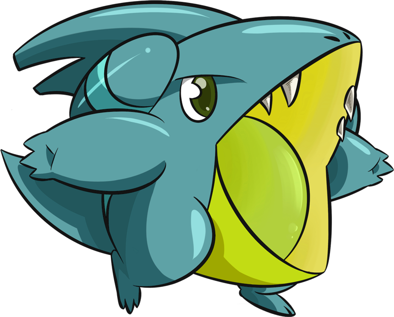 Shiny Gible Pok - Gible Shiny (800x644)