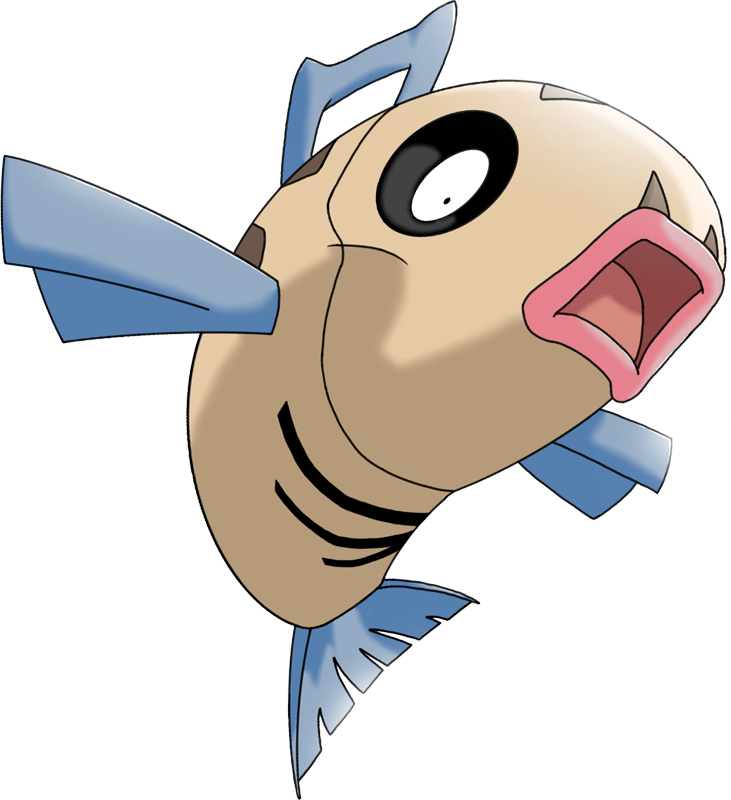 Shiny Feebas Pok - Feebas Pokemon Png (731x800)