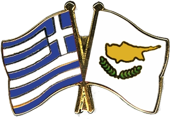 Greek Orthodox Church Of St Nicholas And St Xenophon - Greek And Cyprus Flag (400x320)