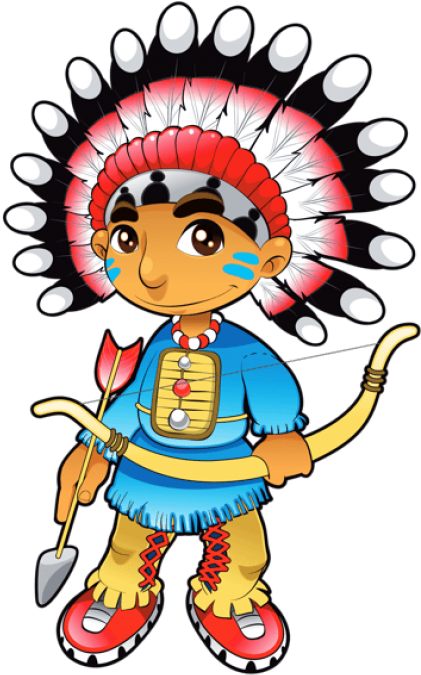 Free Png Cute Native Boy Png Images Transparent - Caricaturas De Indios Americanos Png (480x715)
