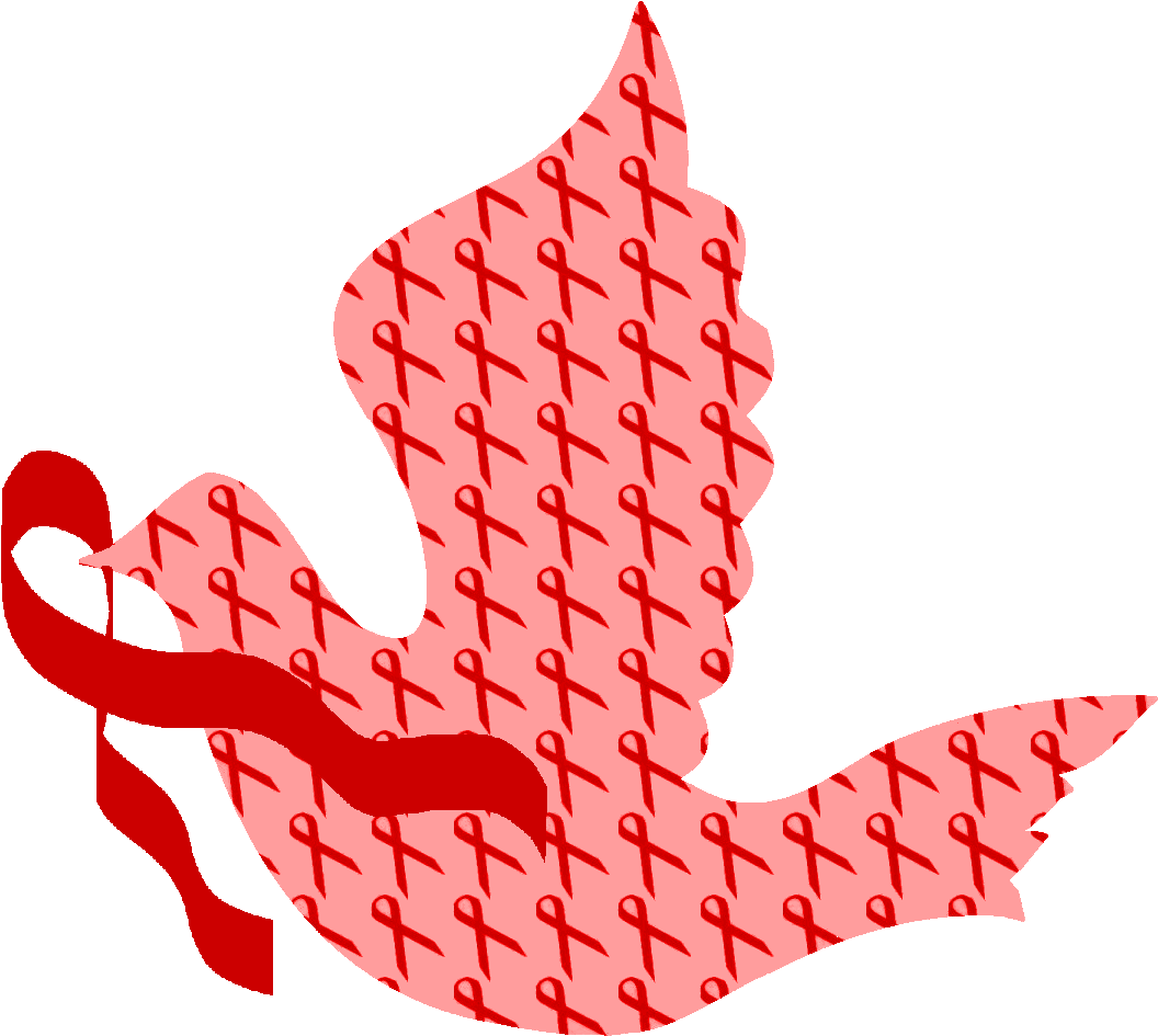 Dove Of Hope - Awareness Ribbon (1158x1140)