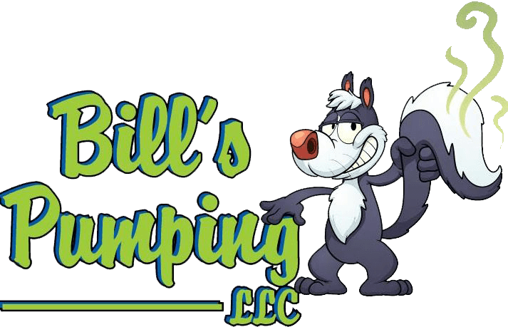 Bill's Pumping, Llc Septic Service Logo - Cartoon Skunk (713x459)