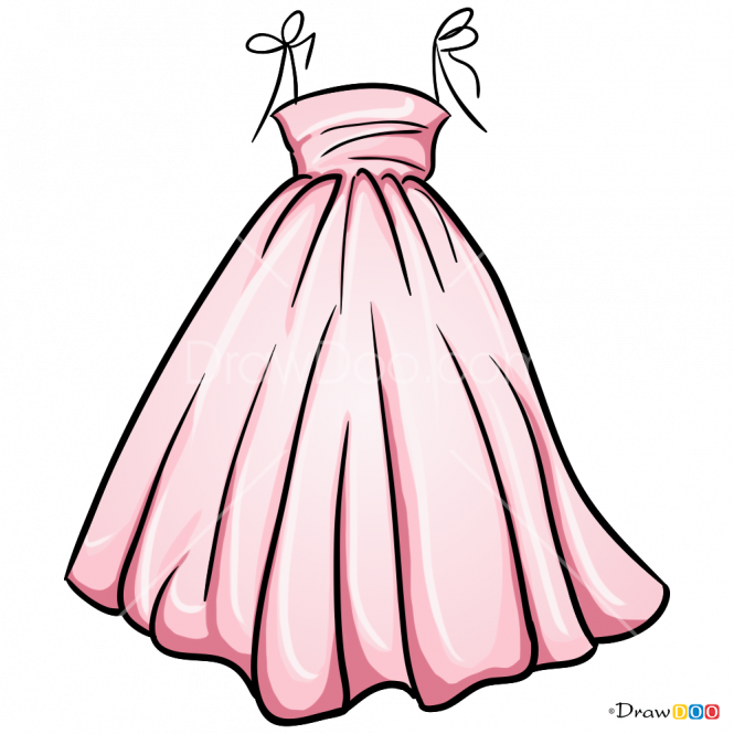 665 X 665 2 - Draw Cute Dresses (665x665)