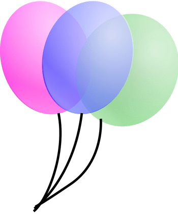 Clipart Download Wallpaper Full Wallpapers Clip Art - Balloons Clip Art (350x420)