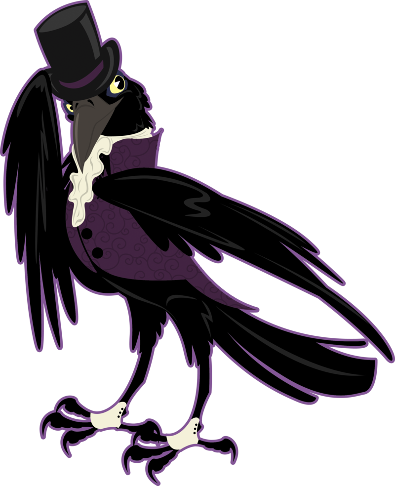 Gentleman Crow (800x984)