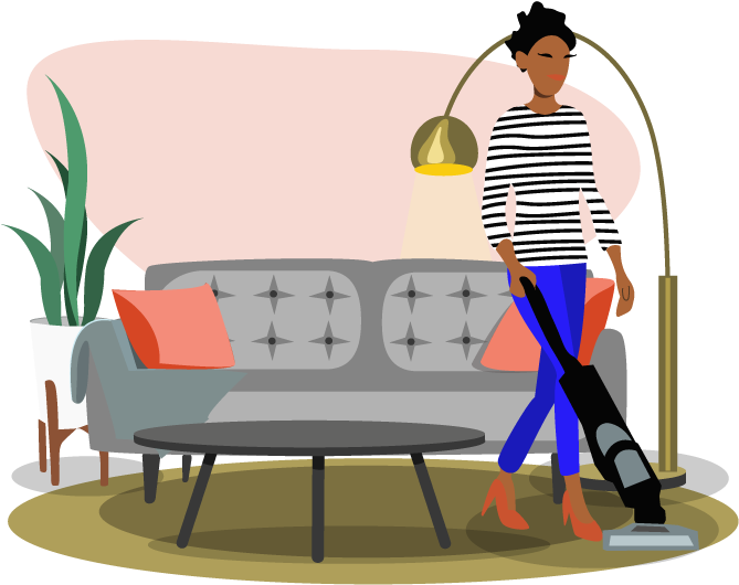 Helping You Take The Overwhelm Out Of Home Management - Illustration (690x558)
