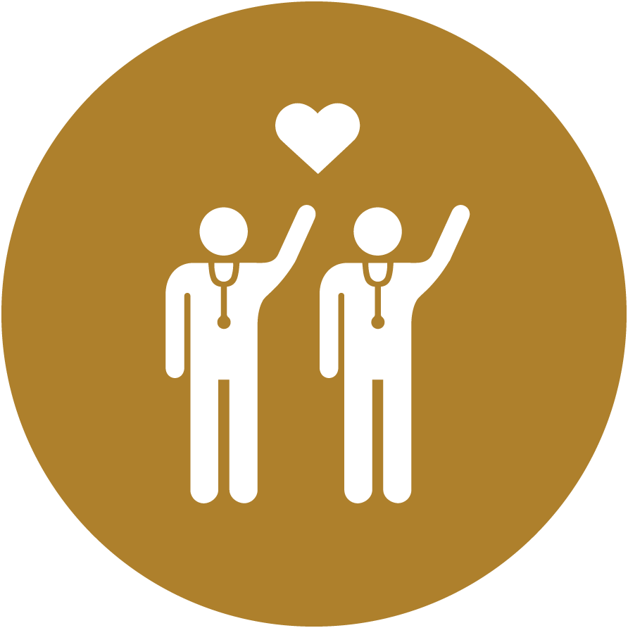 A Full Care Team For Each Patient, Which Includes A - Ville De Saint Etienne (892x892)