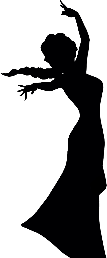 2nd Show Now Open - Elsa Silhouette Png (425x1024)