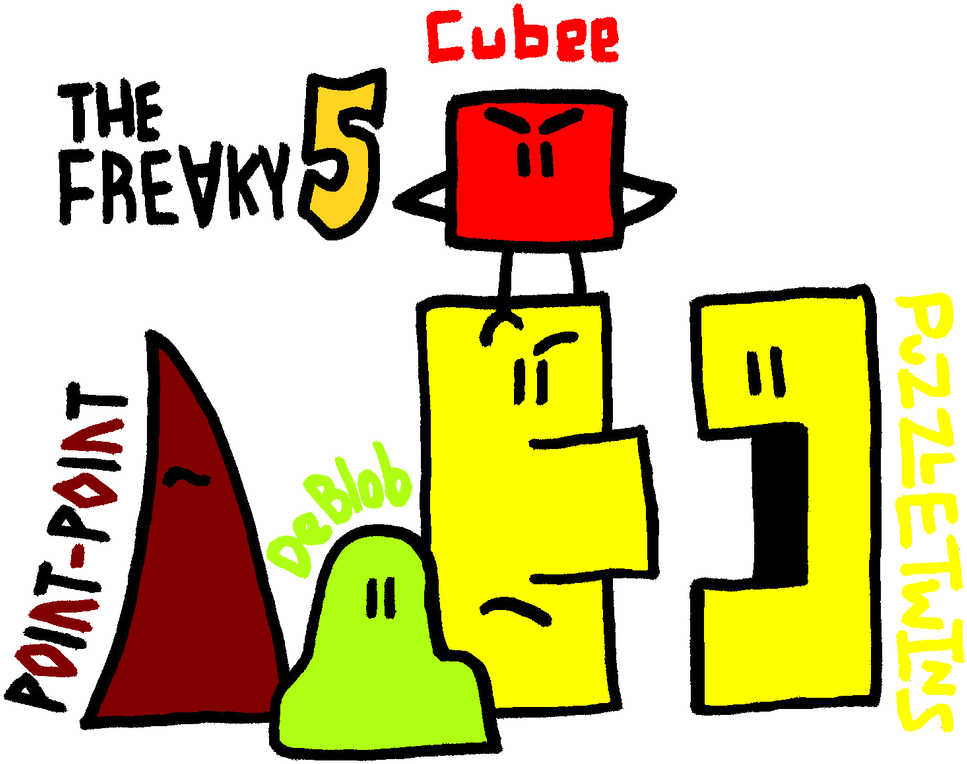 The Freaky 5 Team By Goj-mango - The Freaky 5 Team By Goj-mango (1021x782)