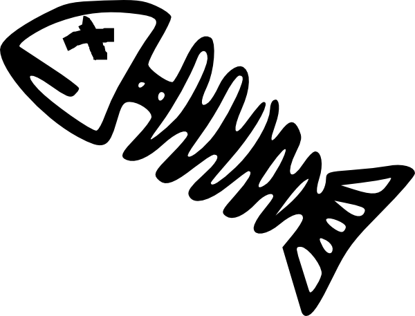 Diagram Bonefish Diagram Diagram Schematic Circuit - Fish Skeleton Clipart (600x457)