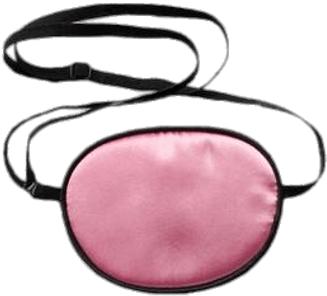 Pink Eyepatch - One Eye Cover (400x400)