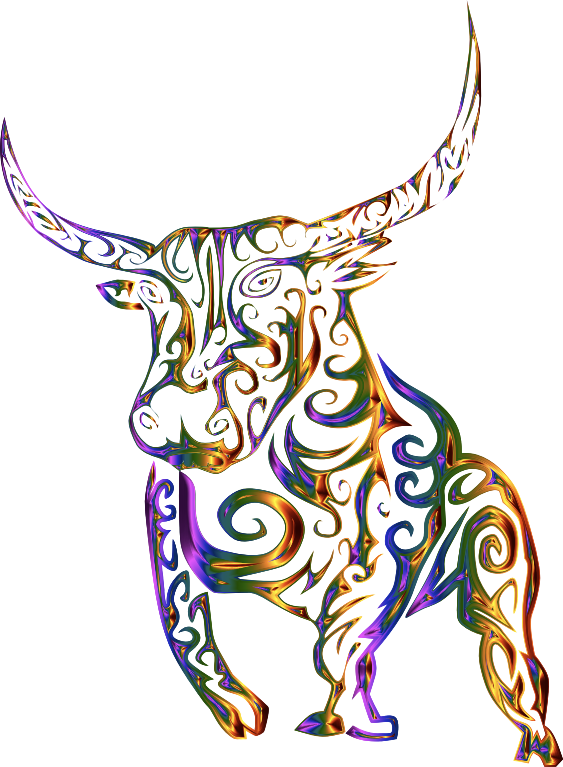 Medium Image - Tribal Cow (563x767)