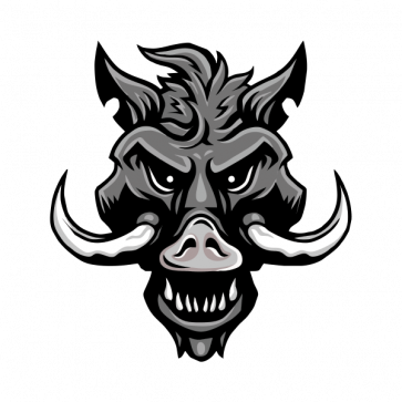 Wild Boar Clipart Domestic Pig Clip Art - Wildboar Logo (363x363)