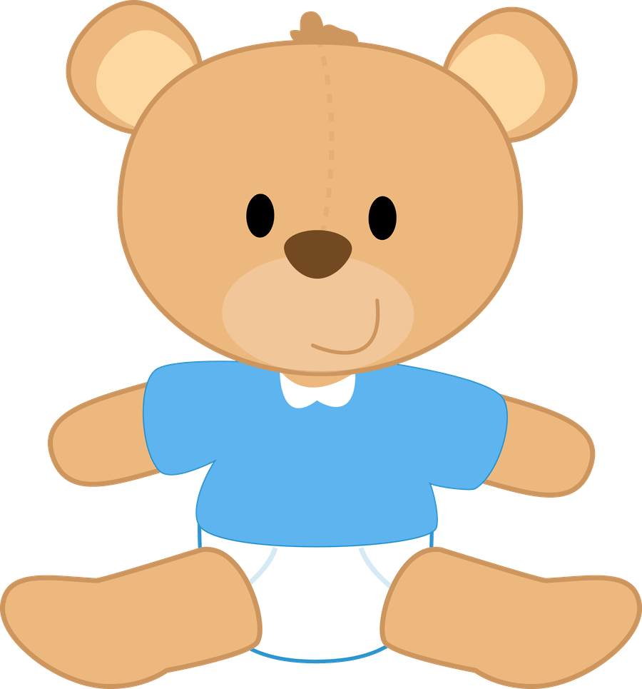 Ursos Clip Art - Ursinha Com Coração Png (900x965)