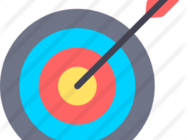 Target Clipart Bow Arrow Target - Archery Target Png (640x480)