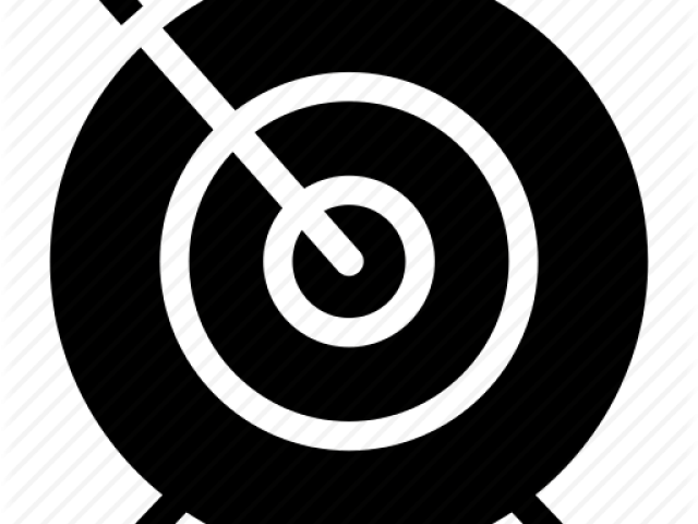 Archery Clipart Bow Arrow Target - Circle (640x480)