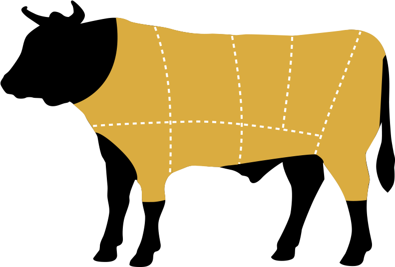 Comes From Various Cuts Of Beef Which Makes This Cut - Flank Steak (800x544)