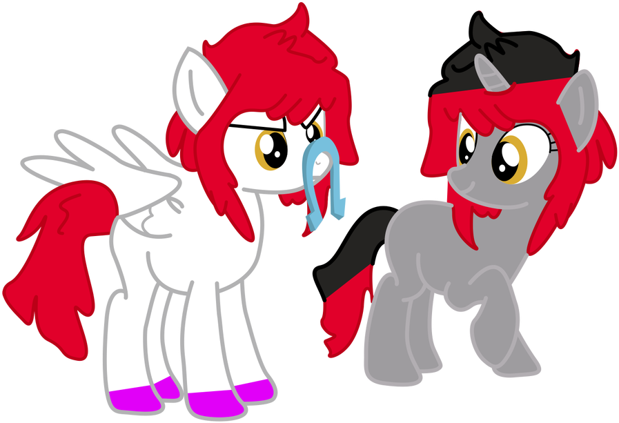 Prisma And Dust Bunny [commission] By Paulysentry - Cartoon (1024x638)