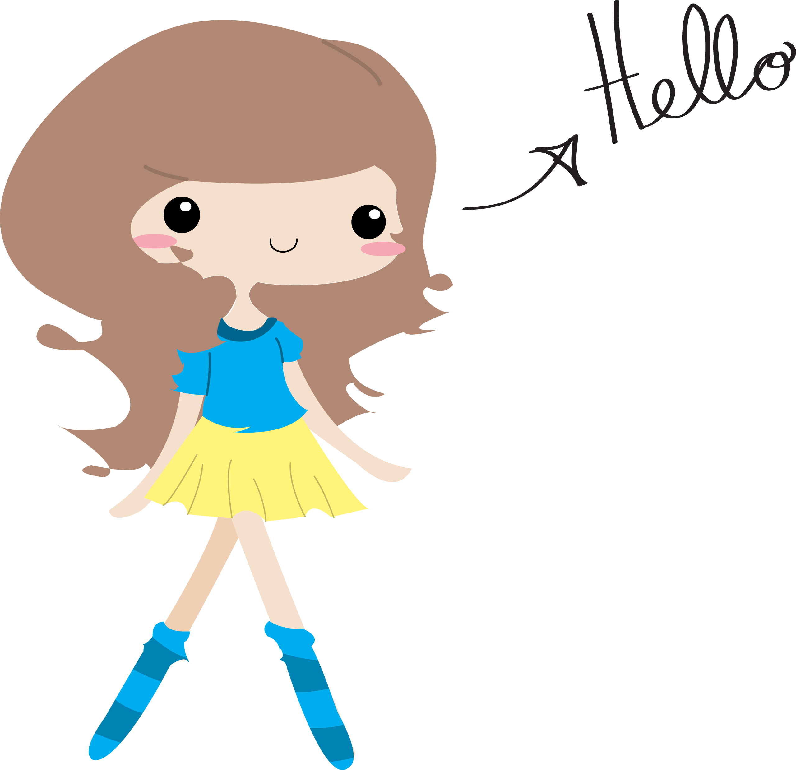 Welcome My Name Is Emily, And I'm An Interdisciplinarian - Cartoon (2560x2476)