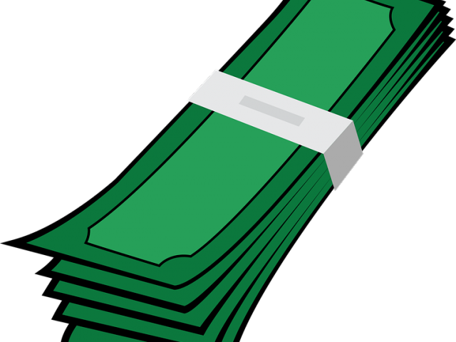 Cash Clipart Green - Cash Clipart Png (640x480)