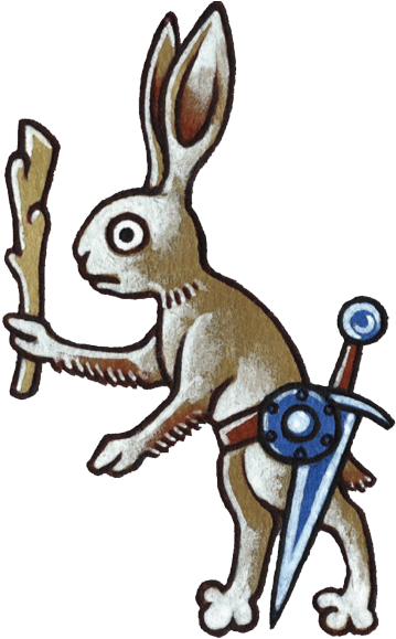 Defender Of Seagirt Viscount Ulfgar Hjartar Bani Thorvaldsson - Medieval Manuscripts Vector Download (406x618)