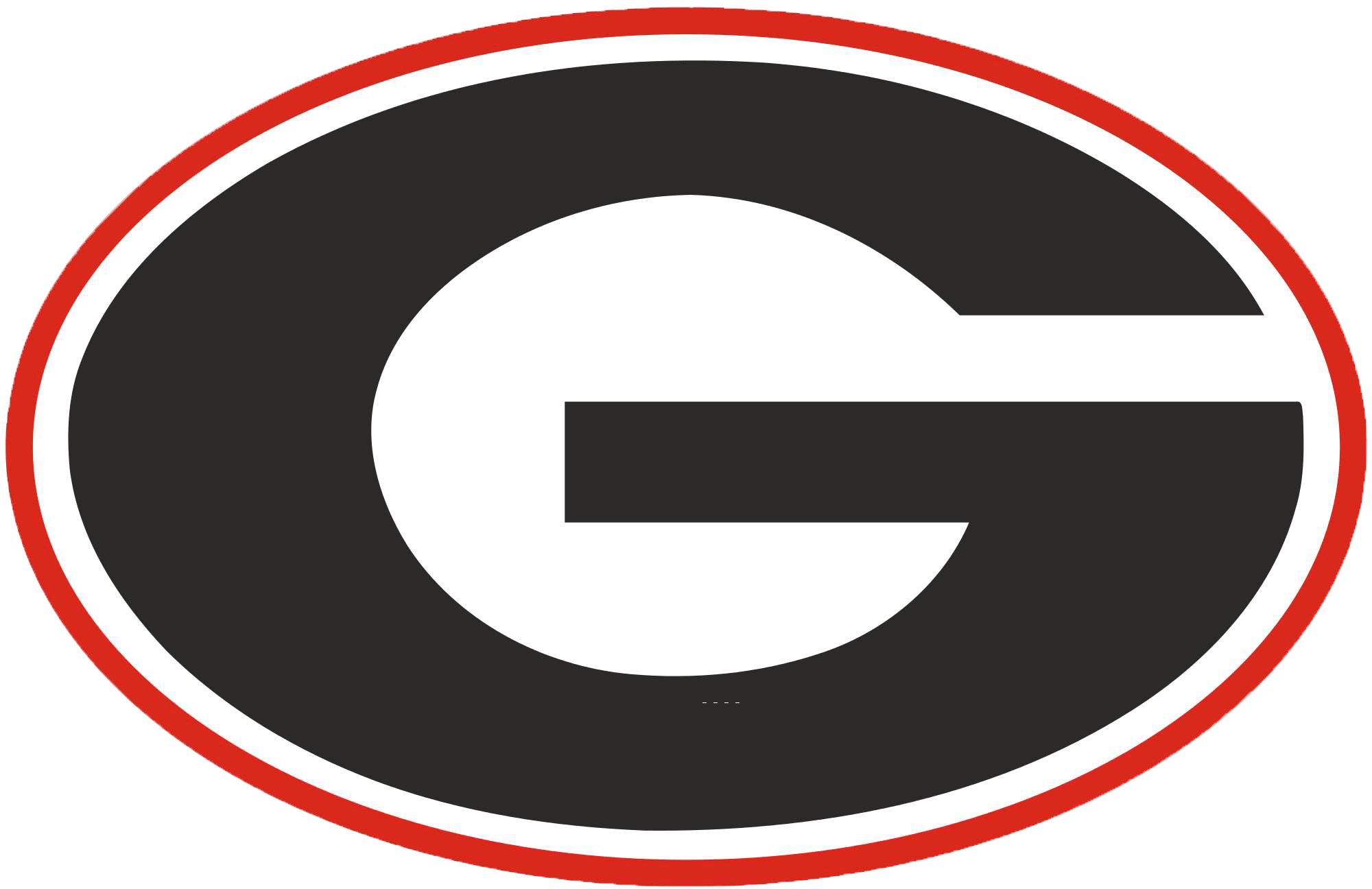 Georgia Bulldogs - Georgia Football Logo (2000x1296)