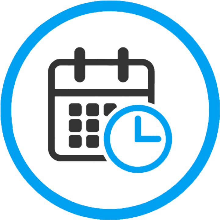 Our Process Cycle That Makes Us Unique - Timetable Icon (768x768)