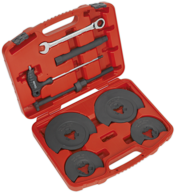 Re2281 Sealey Coil Spring Compressor - Spring (640x640)