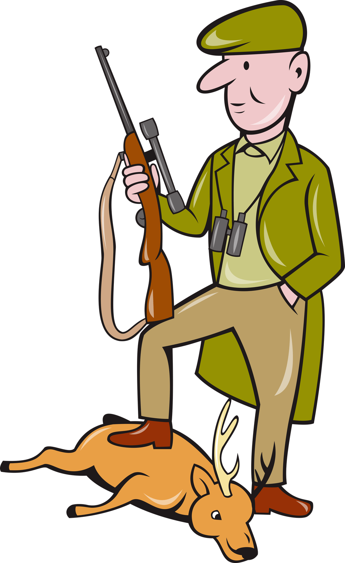 Hunter Cartoon (1100x1793)
