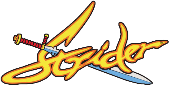 1980s War Games - Strider Arcade Logo Png (598x303)