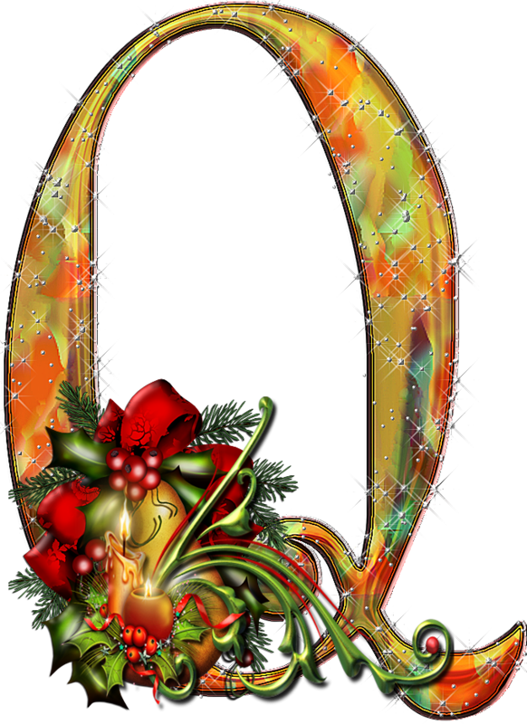 Alphabet De Noel 18 11 - Christmas Alphabet Letters De Noel (582x800)