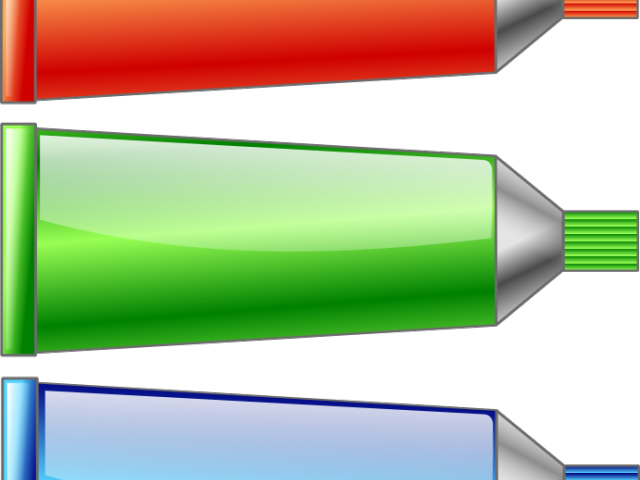 Colors Clipart Tube - Colors Clip Art (640x480)