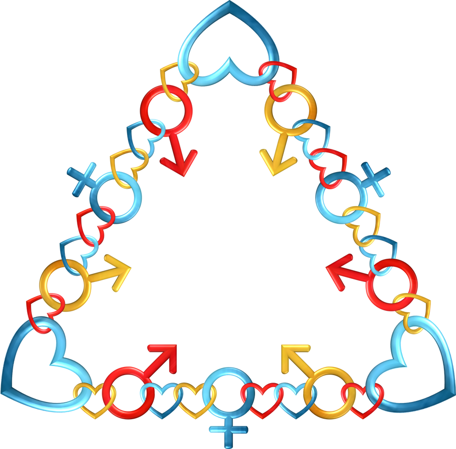 Triangle Frame Tropical 10 By Happyare - Triangle Frame Tropical 10 By Happyare (901x887)