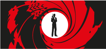 James Bond 007 Logo - James Bond Vector Free (400x400)